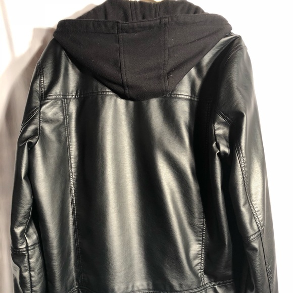 Calvin Klein Men’s Leather Jacket - Picture 2 of 2